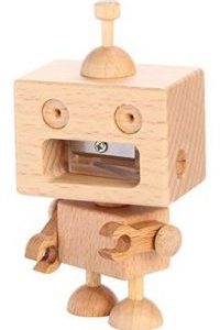 Ahşap Robot Kalem Tıraş
