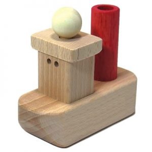 Ahşap Oyuncak Bacalı Gemi
