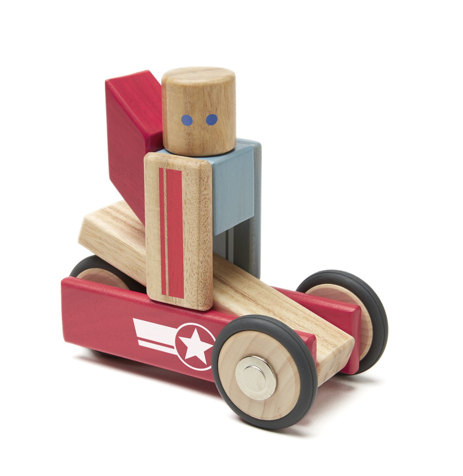 Ahşap Oyuncak Magnet Transformers - Görsel 4