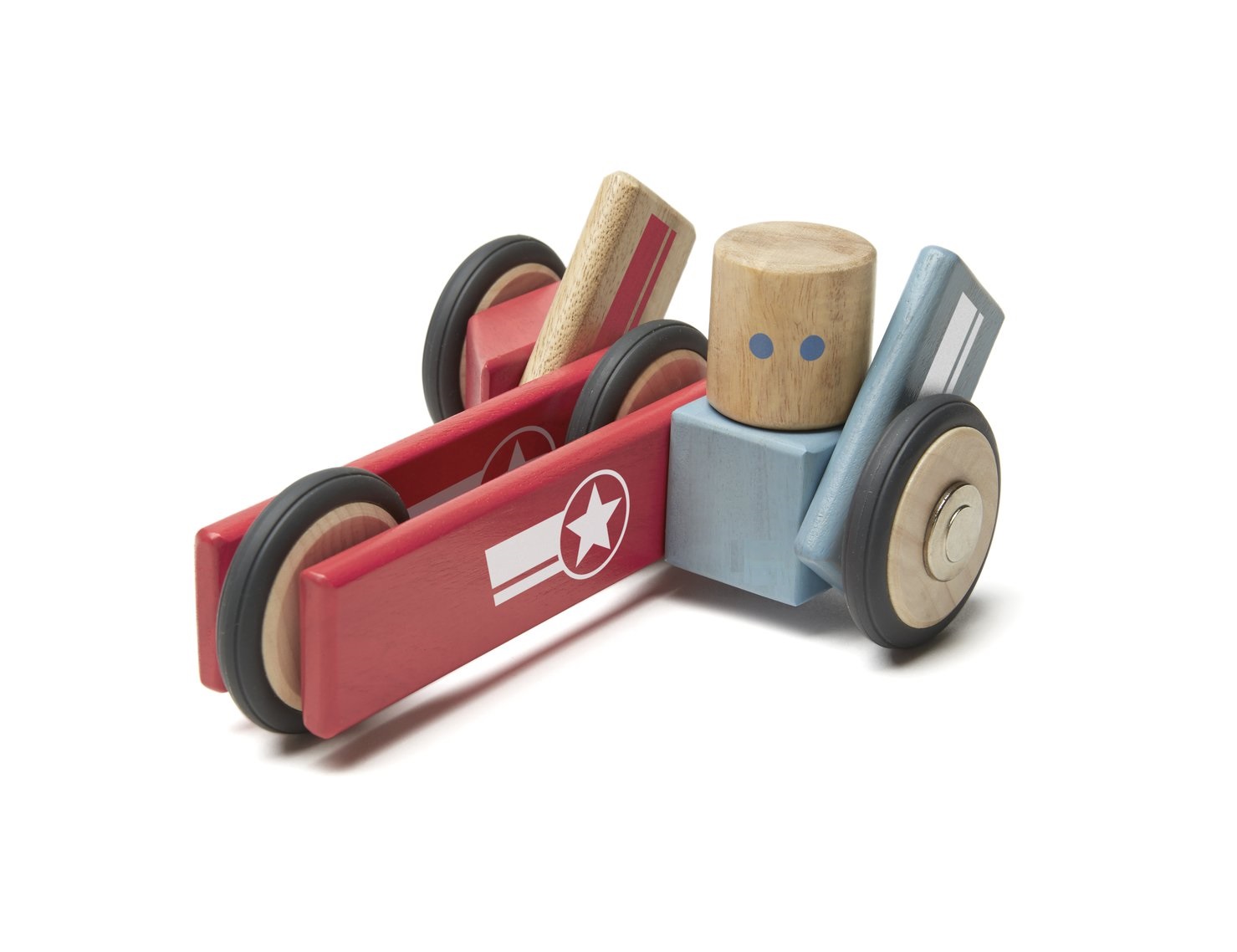 Ahşap Oyuncak Magnet Transformers - Görsel 3