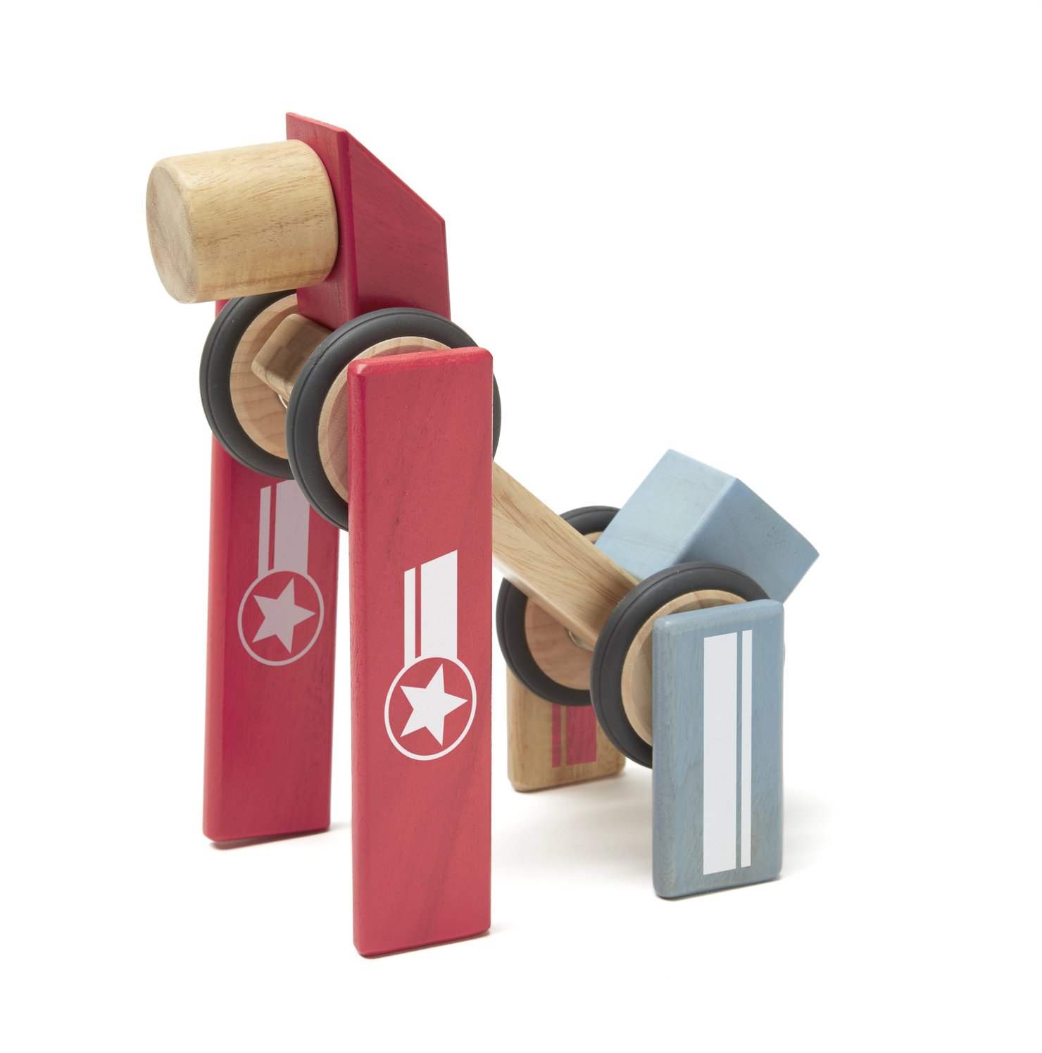 Ahşap Oyuncak Magnet Transformers - Görsel 2