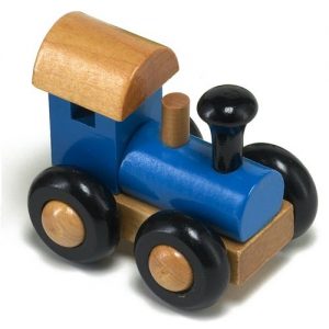 Ahşap Oyuncak Tren Nostalji (Renkli)
