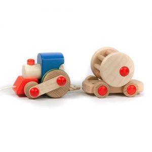 Ahşap Oyuncak Tren Çıngıraklı