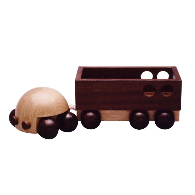 Ahşap Oyuncak Mini Tır